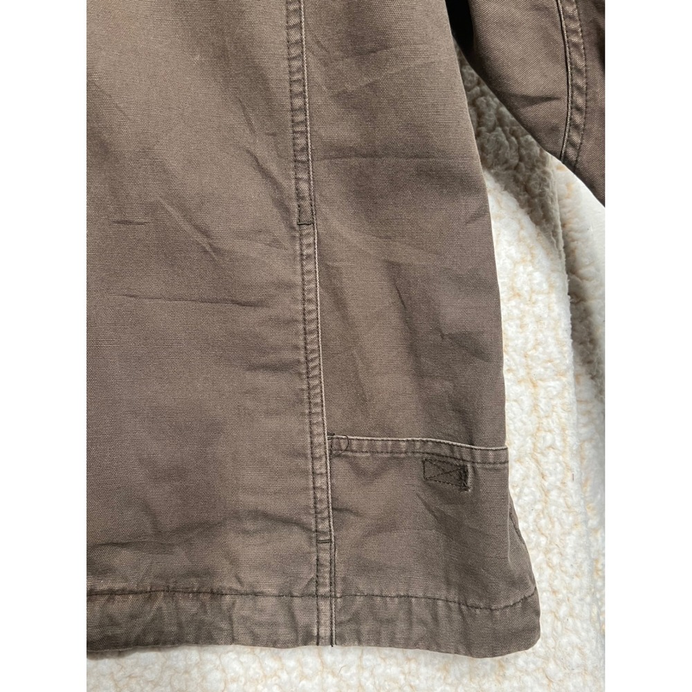 Columbia Granite Cloth Lite Workwear Jacket Brown Womens XL Full Zip Utility - Picture 6 of 11